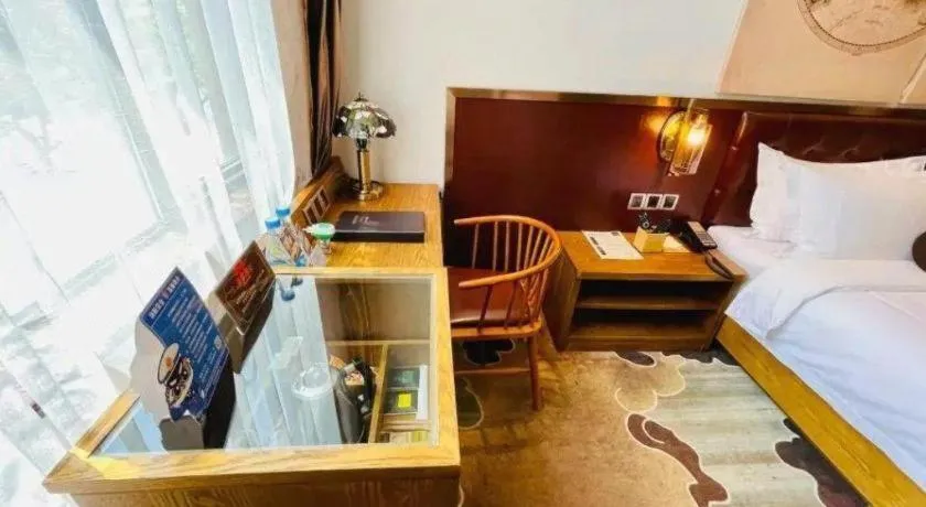 Bed in James Joyce Coffetel·Shanghai Zhuanqiao Wanda Plaza