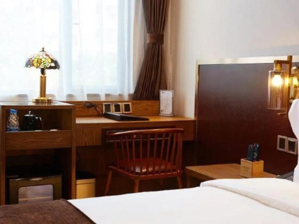 Bed in James Joyce Coffetel·Shanghai Zhuanqiao Wanda Plaza