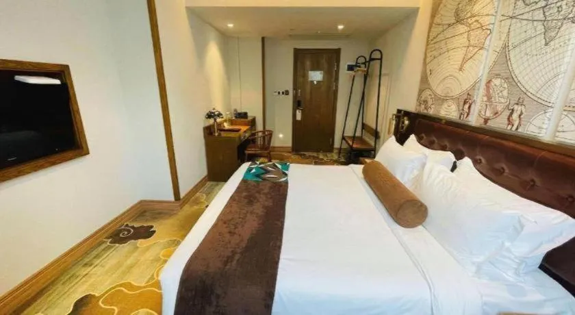 Bed in James Joyce Coffetel·Shanghai Zhuanqiao Wanda Plaza