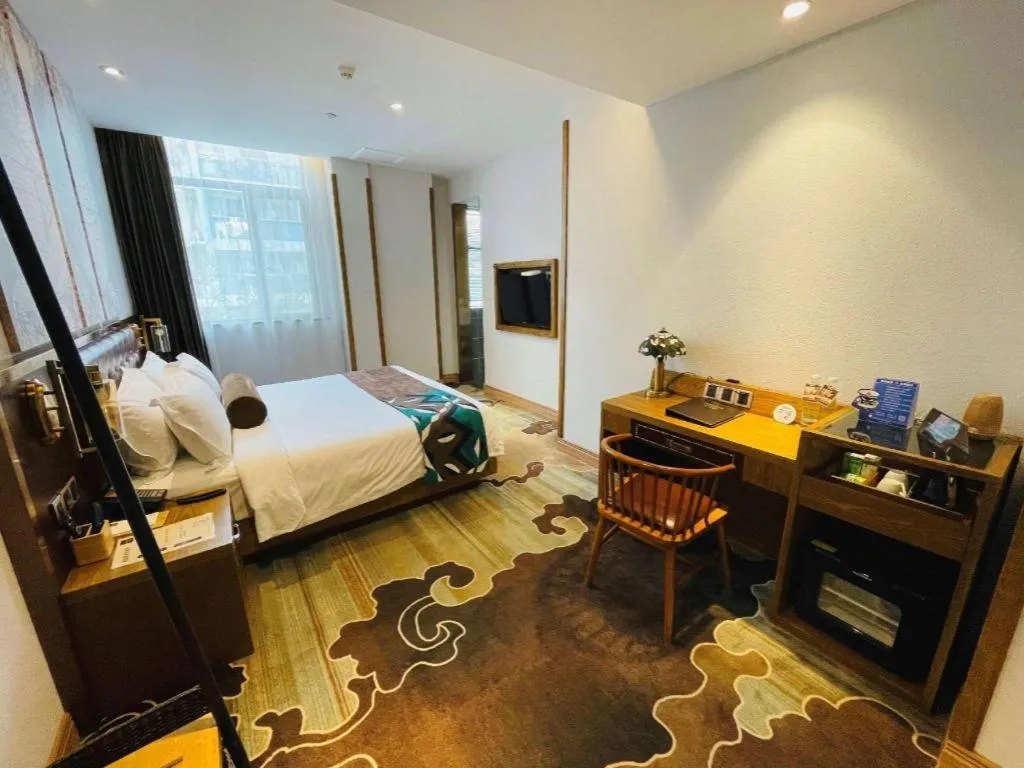 Bed in James Joyce Coffetel·Shanghai Zhuanqiao Wanda Plaza