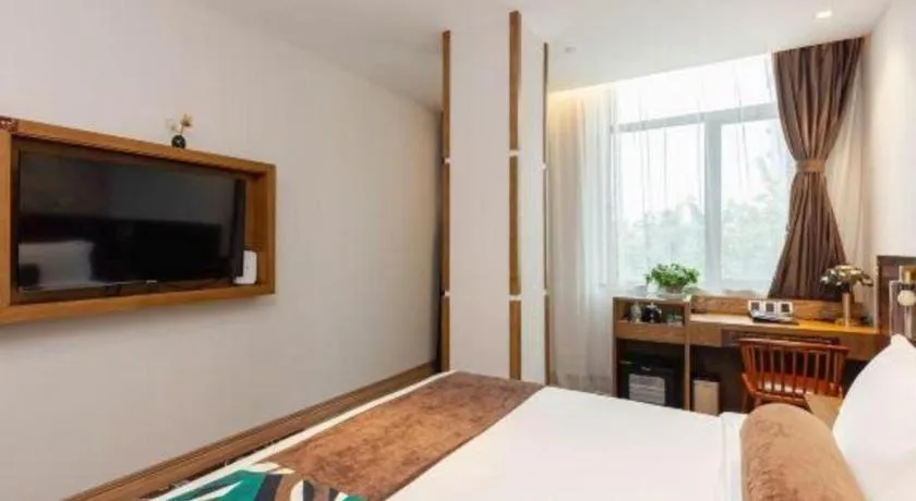 Bed in James Joyce Coffetel·Shanghai Zhuanqiao Wanda Plaza