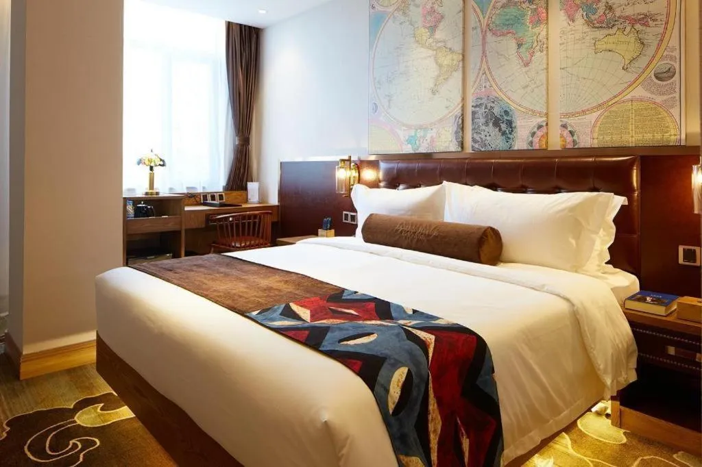 Bed in James Joyce Coffetel·Shanghai Zhuanqiao Wanda Plaza