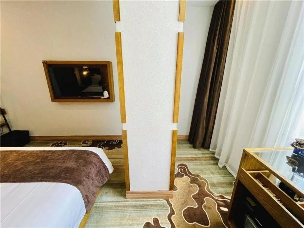 Bed in James Joyce Coffetel·Shanghai Zhuanqiao Wanda Plaza