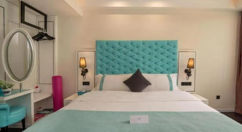 Bed in Xana Hotelle·JiNan Daminghu East Gate Shandong University