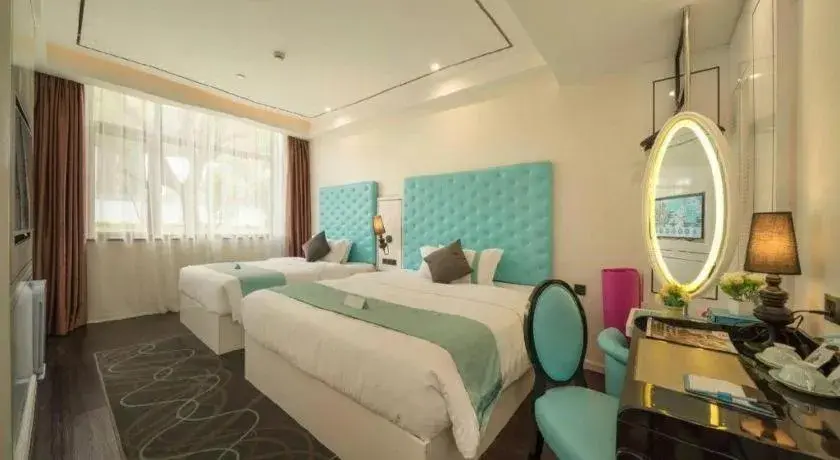 Bed in Xana Hotelle·JiNan Daminghu East Gate Shandong University Bed in Xana Hotelle·JiNan Daminghu East Gate Shandong University