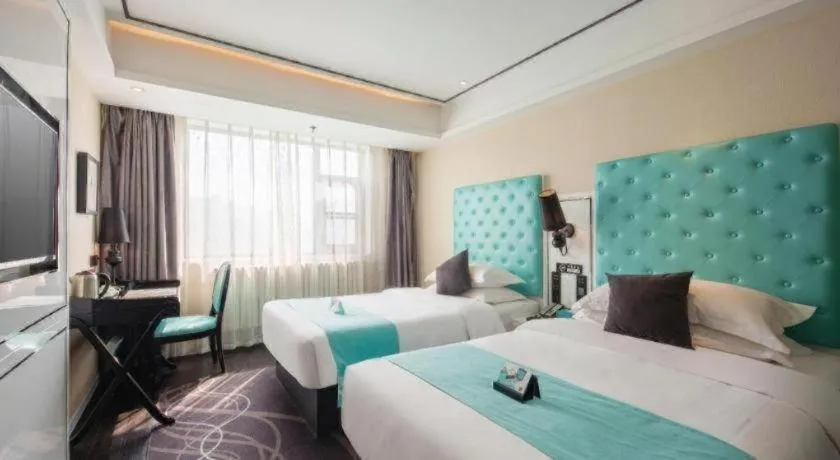 Bed in Xana Hotelle·JiNan Daminghu East Gate Shandong University