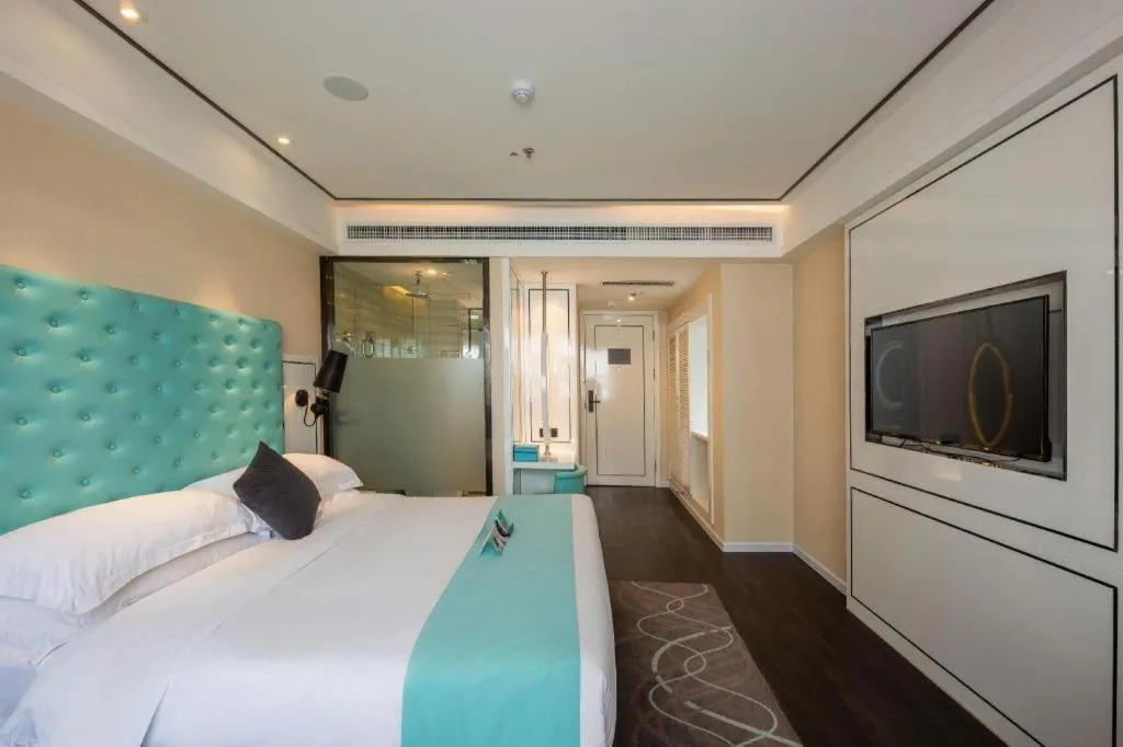 Bed in Xana Hotelle·JiNan Daminghu East Gate Shandong University