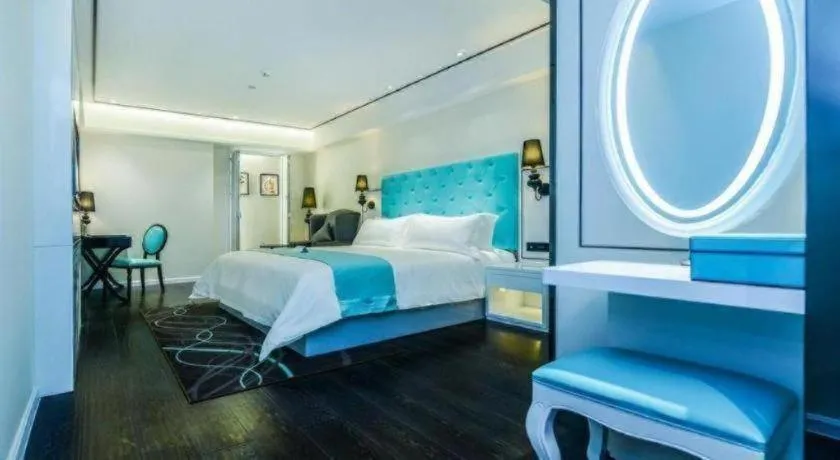 Bed in Xana Hotelle·JiNan Daminghu East Gate Shandong University