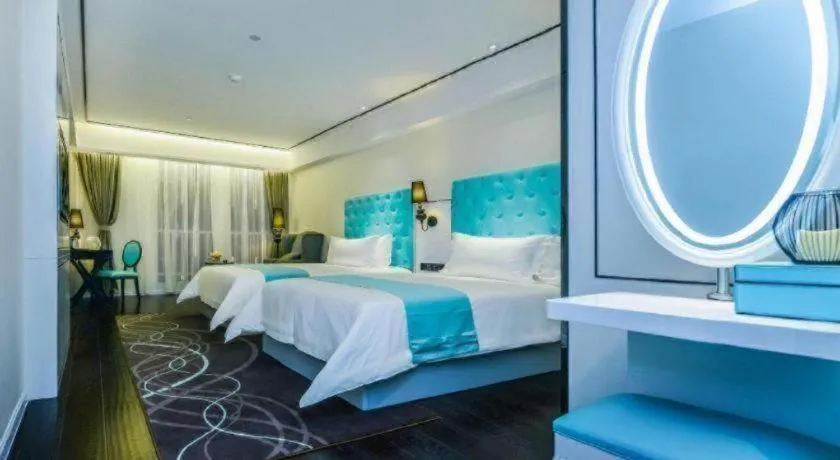 Bed in Xana Hotelle·JiNan Daminghu East Gate Shandong University