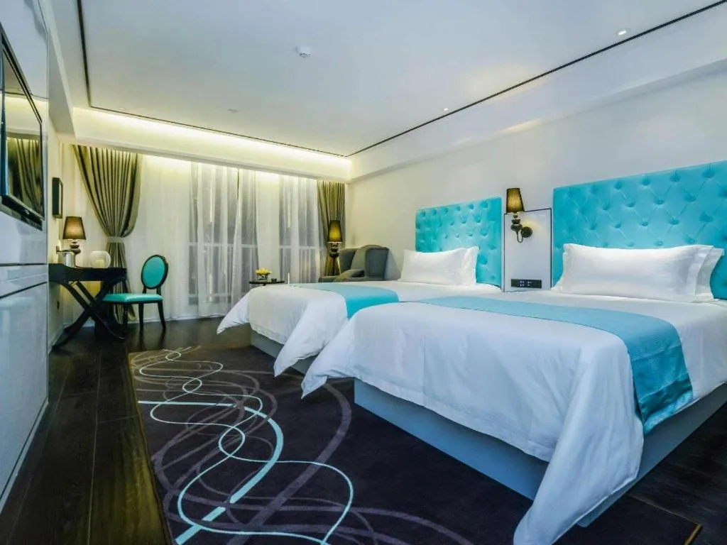 Bed in Xana Hotelle·JiNan Daminghu East Gate Shandong University