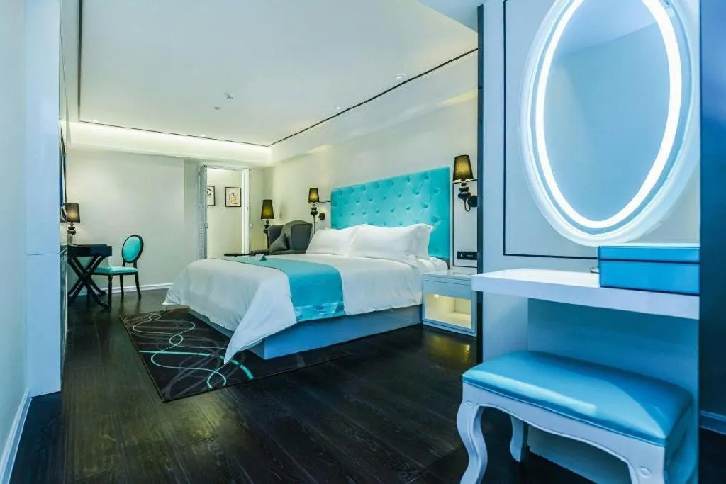 Bed in Xana Hotelle·JiNan Daminghu East Gate Shandong University