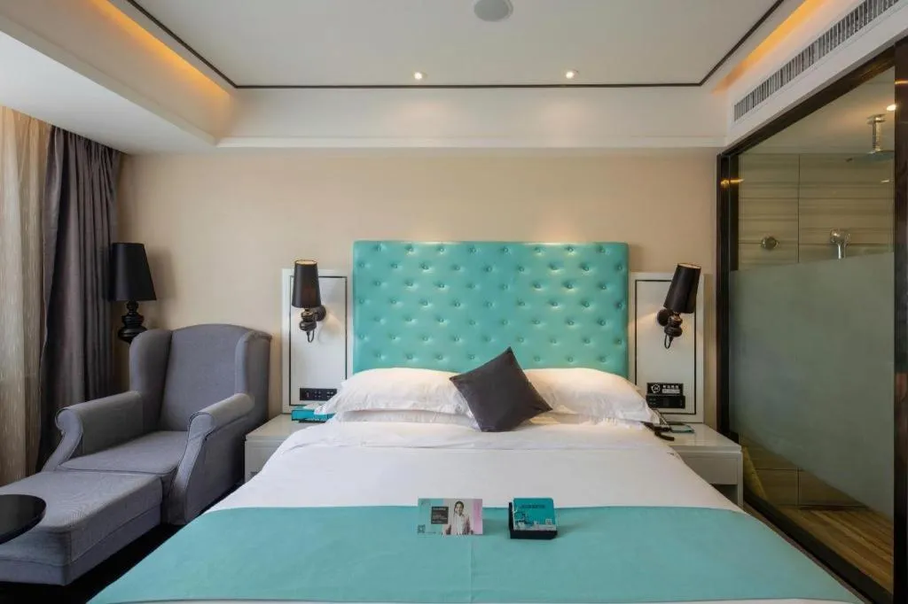 Bed in Xana Hotelle·JiNan Daminghu East Gate Shandong University