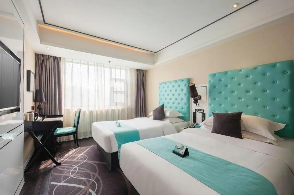 Bed in Xana Hotelle·JiNan Daminghu East Gate Shandong University