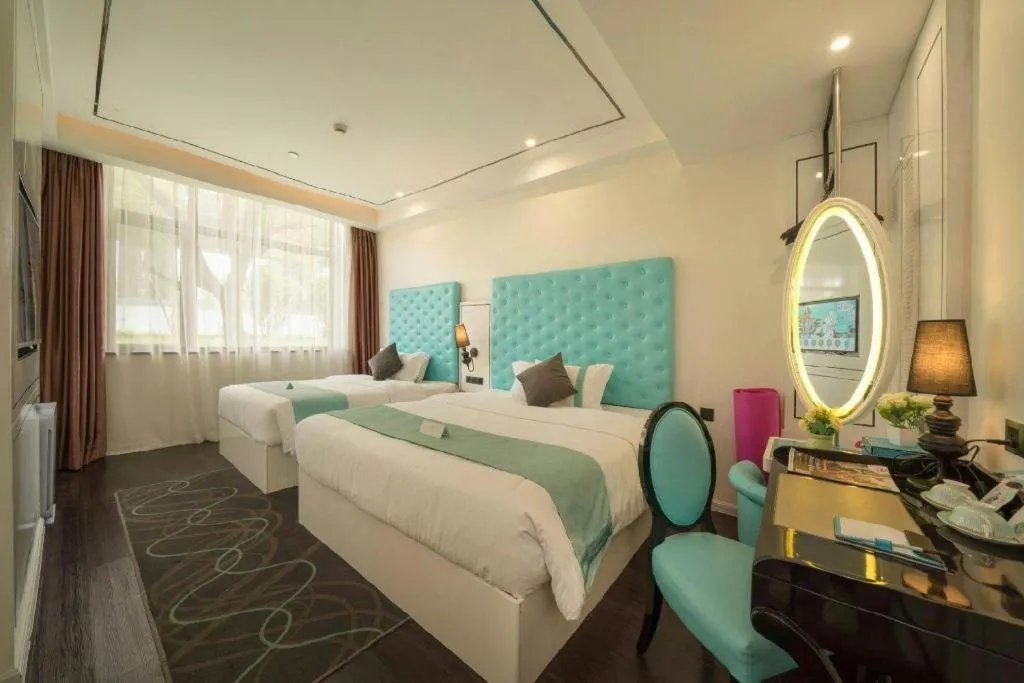 Bed in Xana Hotelle·JiNan Daminghu East Gate Shandong University