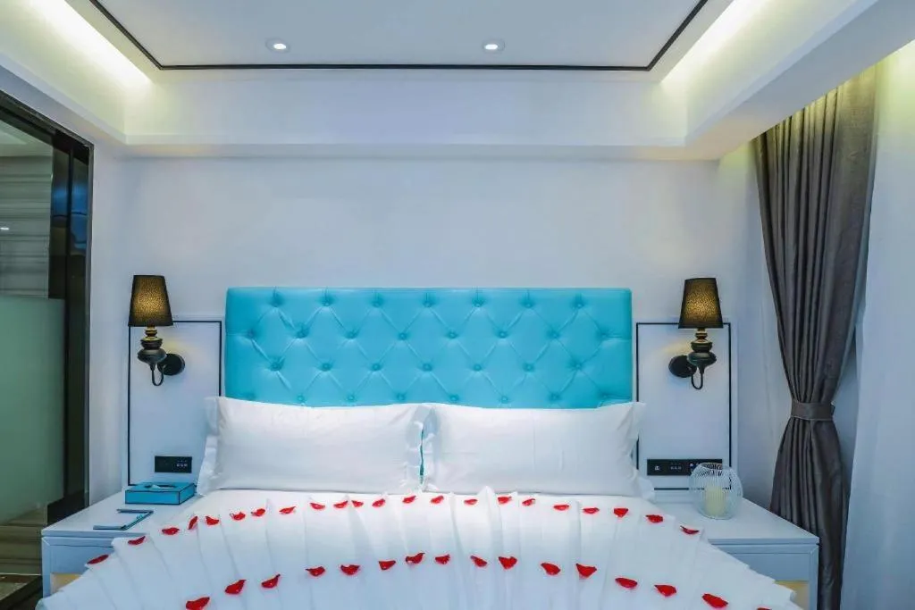 Bed in Xana Hotelle·JiNan Daminghu East Gate Shandong University