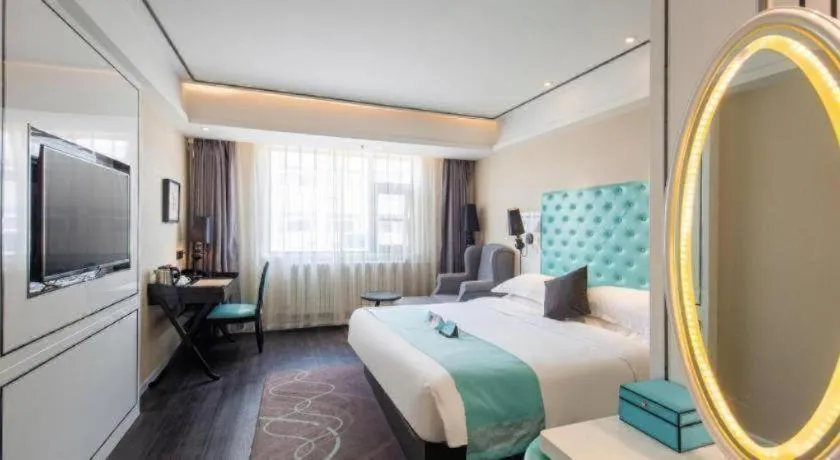 Bed in Xana Hotelle·JiNan Daminghu East Gate Shandong University