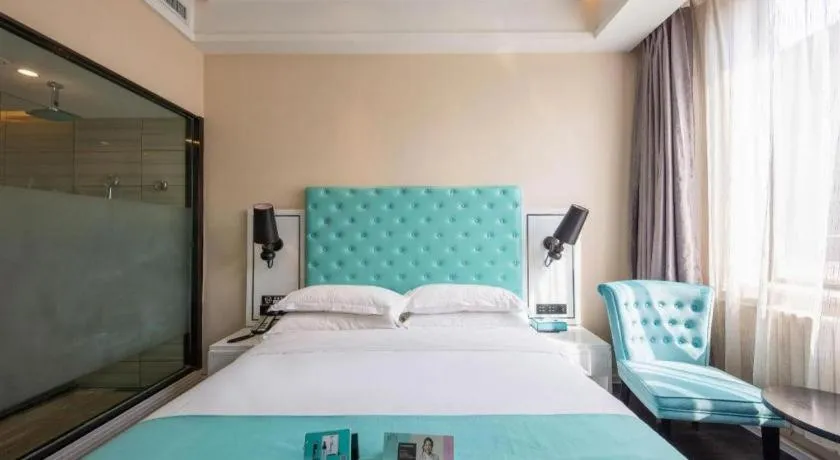 Bed in Xana Hotelle·JiNan Daminghu East Gate Shandong University