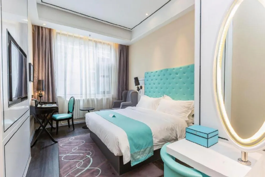 Bed in Xana Hotelle·JiNan Daminghu East Gate Shandong University