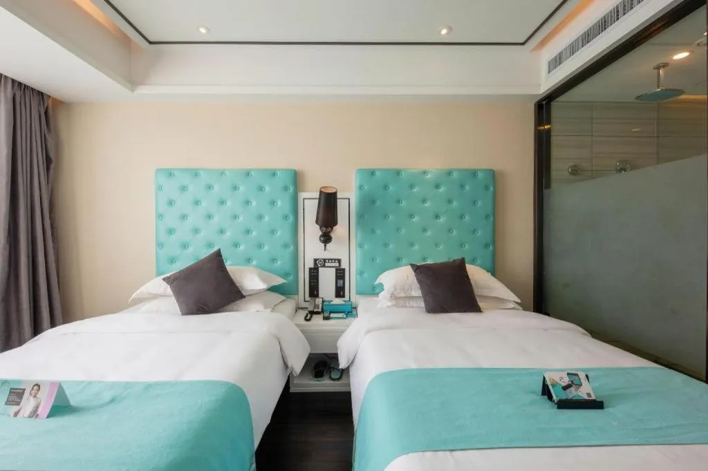 Bed in Xana Hotelle·JiNan Daminghu East Gate Shandong University