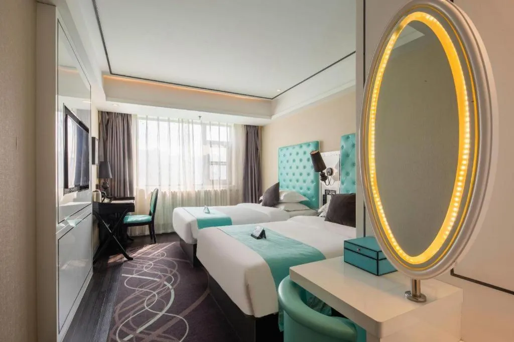 Bed in Xana Hotelle·JiNan Daminghu East Gate Shandong University