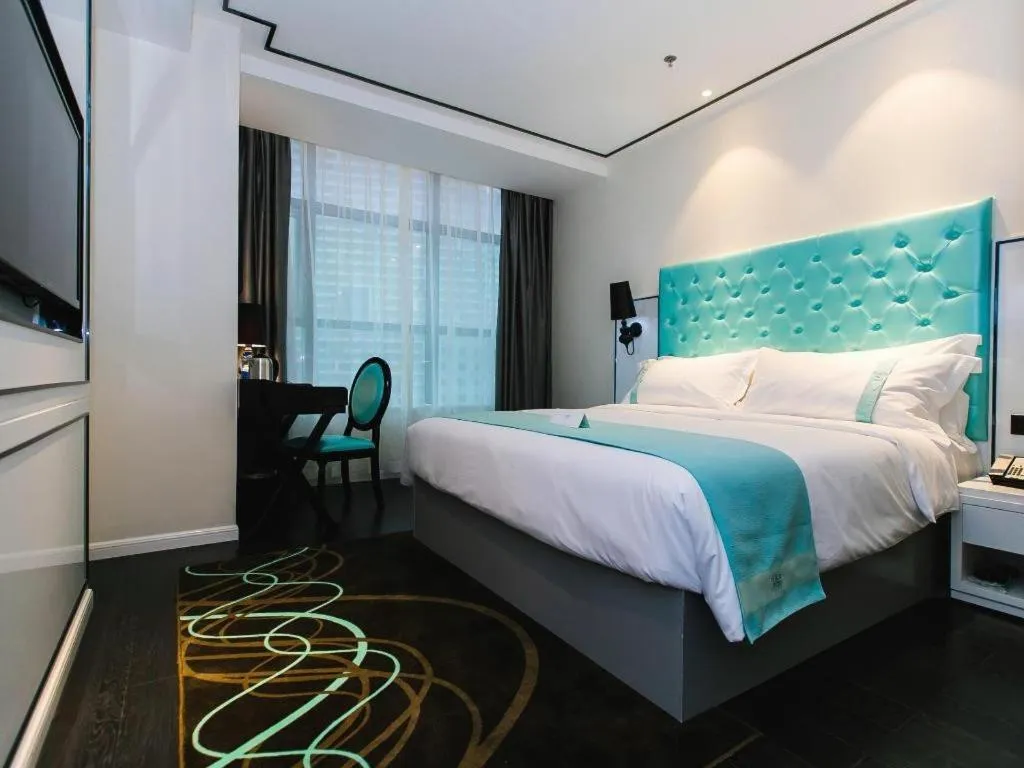 Bed in Xana Hotelle·JiNan Daminghu East Gate Shandong University