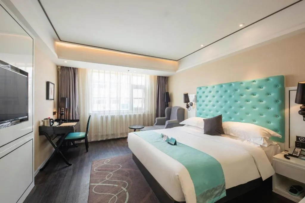 Bed in Xana Hotelle·JiNan Daminghu East Gate Shandong University