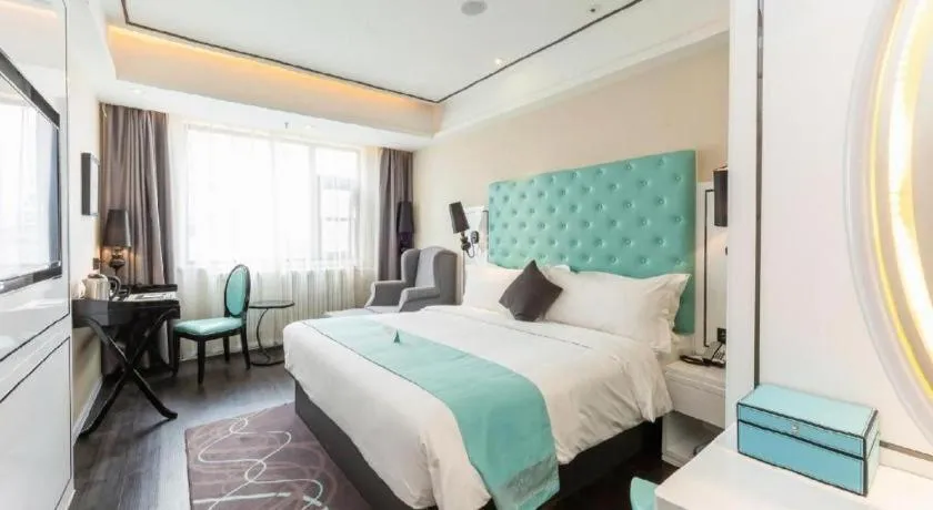 Bed in Xana Hotelle·JiNan Daminghu East Gate Shandong University