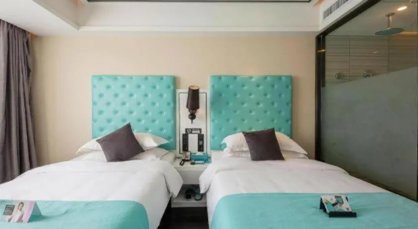 Bed in Xana Hotelle·JiNan Daminghu East Gate Shandong University