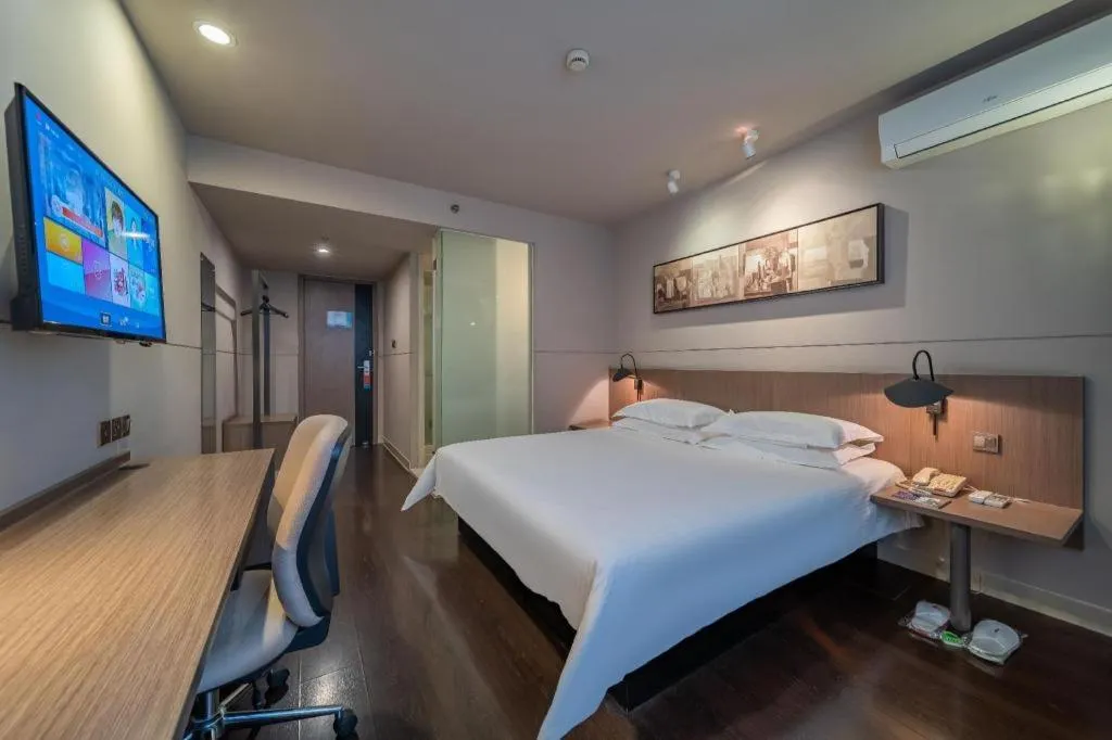 Bed in Jinjiang Inn Select Xuzhou Suning Plaza Jinguang East Road