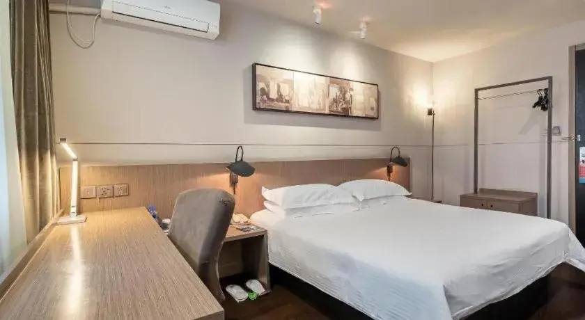 Bed in Jinjiang Inn Select Xuzhou Suning Plaza Jinguang East Road Bed in Jinjiang Inn Select Xuzhou Suning Plaza Jinguang East Road