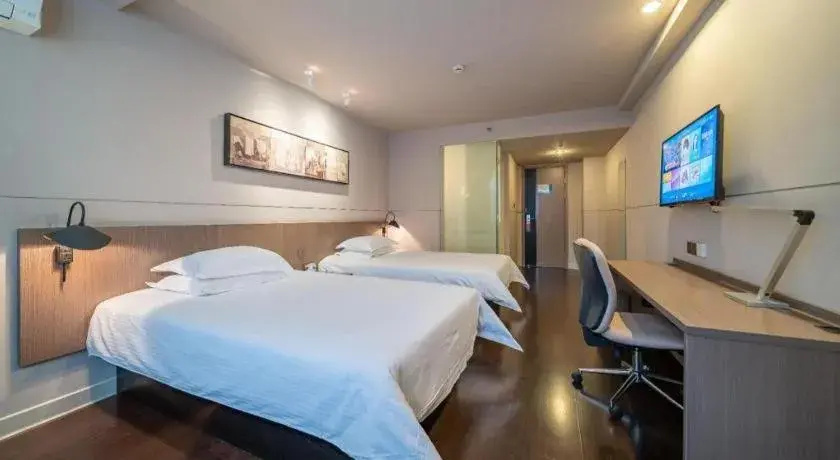 Bed in Jinjiang Inn Select Xuzhou Suning Plaza Jinguang East Road Bed in Jinjiang Inn Select Xuzhou Suning Plaza Jinguang East Road