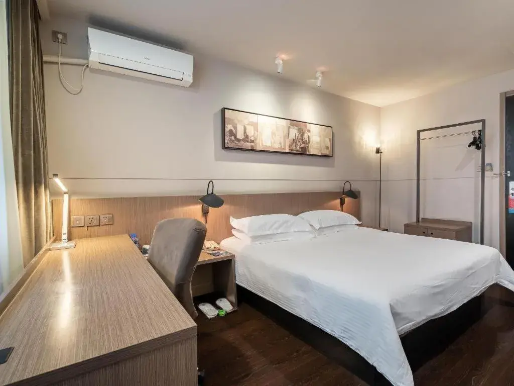 Bed in Jinjiang Inn Select Xuzhou Suning Plaza Jinguang East Road Bed in Jinjiang Inn Select Xuzhou Suning Plaza Jinguang East Road