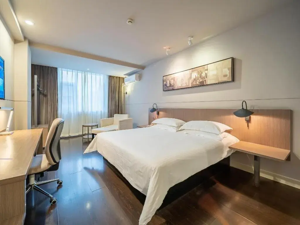 Bed in Jinjiang Inn Select Xuzhou Suning Plaza Jinguang East Road Bed in Jinjiang Inn Select Xuzhou Suning Plaza Jinguang East Road