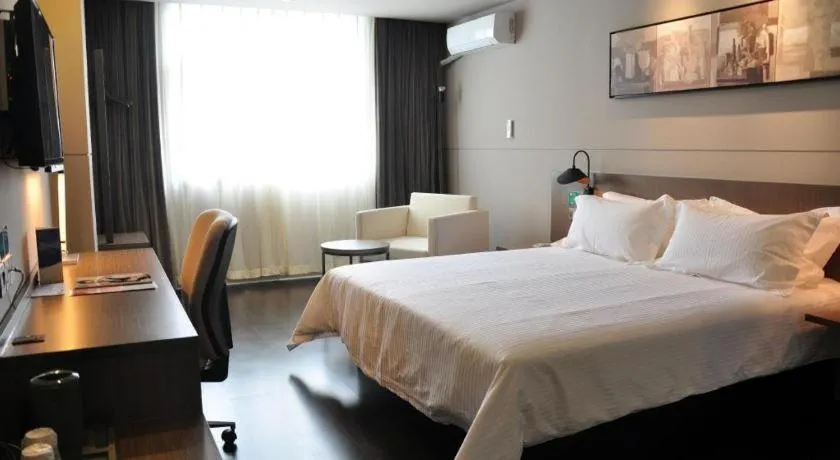 Bed in Jinjiang Inn Select Xuzhou Suning Plaza Jinguang East Road
