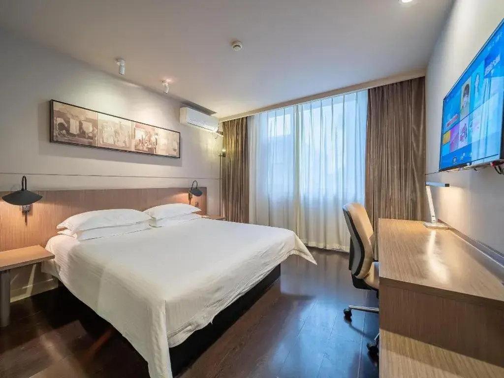 Bed in Jinjiang Inn Select Xuzhou Suning Plaza Jinguang East Road Bed in Jinjiang Inn Select Xuzhou Suning Plaza Jinguang East Road