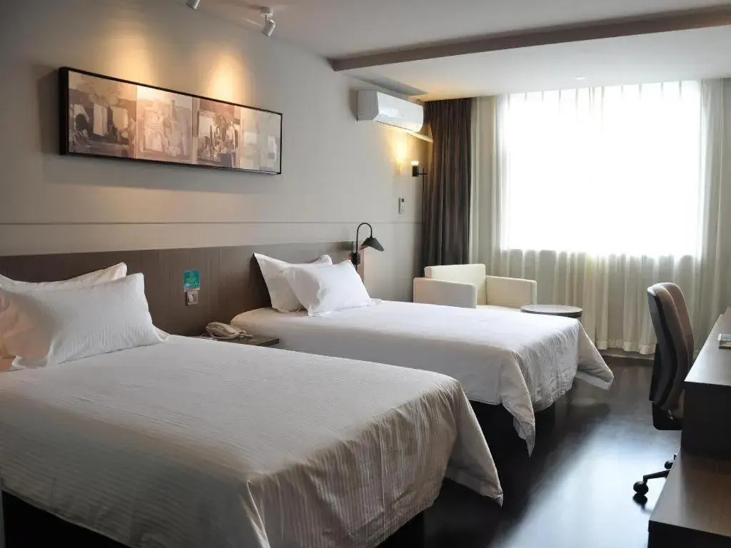 Bed in Jinjiang Inn Select Xuzhou Suning Plaza Jinguang East Road Bed in Jinjiang Inn Select Xuzhou Suning Plaza Jinguang East Road