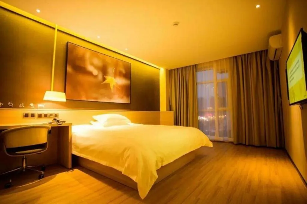 Bed in IU Hotels·Yinchuan Railway Station