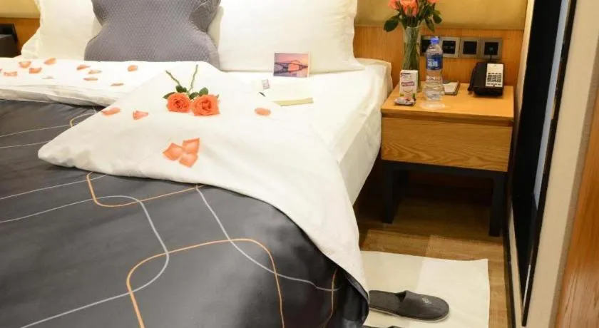 Bed in Chonpines Hotel North Xiamen Station Jimei University