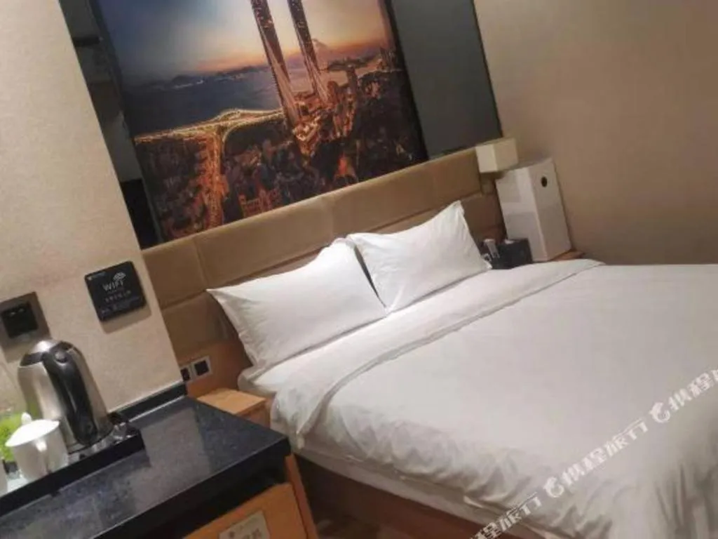 Bed in Chonpines Hotel North Xiamen Station Jimei University