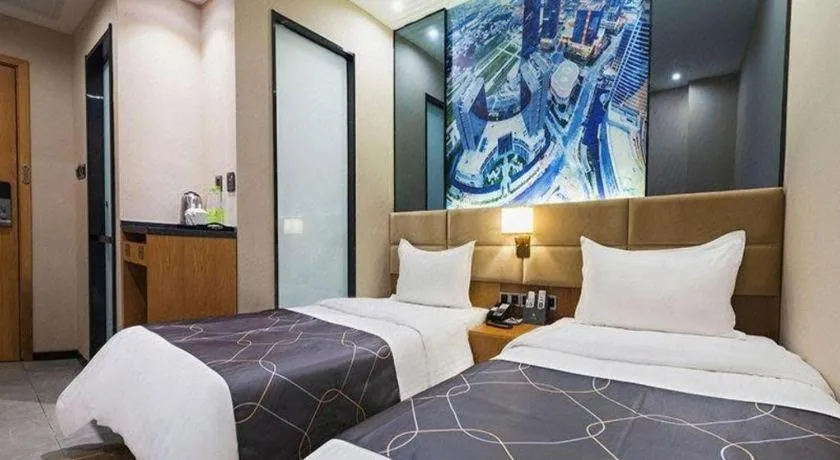 Bed in Chonpines Hotel North Xiamen Station Jimei University