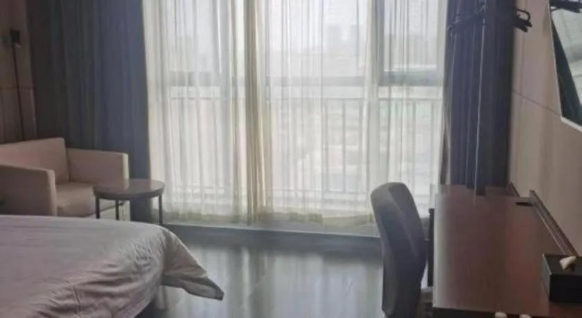 Bed in Jinjiang Inn Select Xixian New Distict Century Avenue