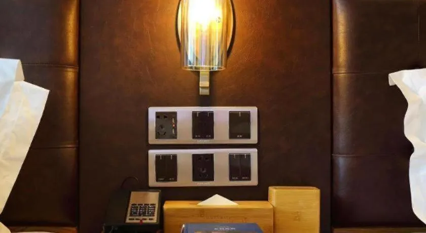 Bed in James Joyce Coffetel·Shenyang North Railway Station Shifu Square