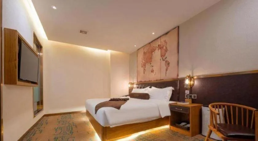 Bed in James Joyce Coffetel·Shenyang North Railway Station Shifu Square