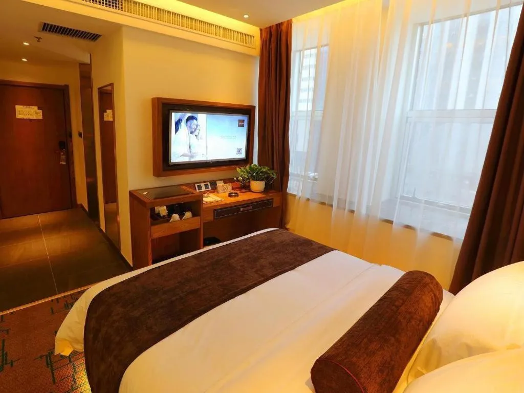 Bed in James Joyce Coffetel·Shenyang North Railway Station Shifu Square