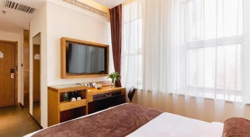 Bed in James Joyce Coffetel·Shenyang North Railway Station Shifu Square