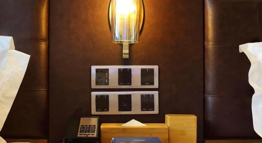 Bed in James Joyce Coffetel·Shenyang North Railway Station Shifu Square