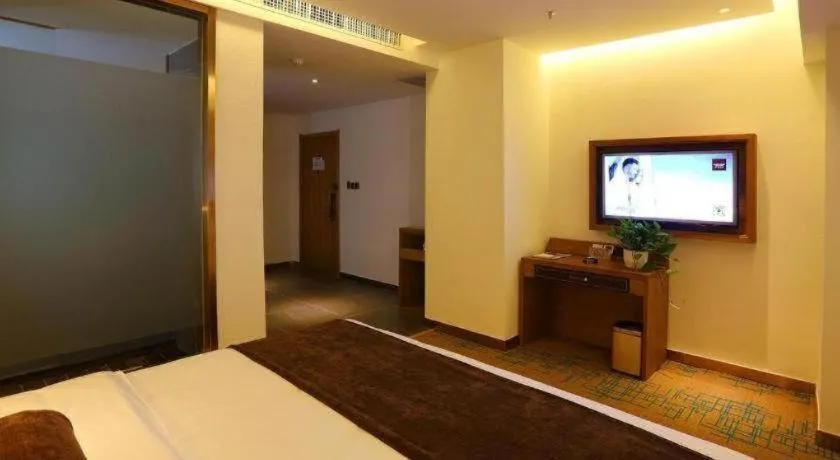 Bed in James Joyce Coffetel·Shenyang North Railway Station Shifu Square