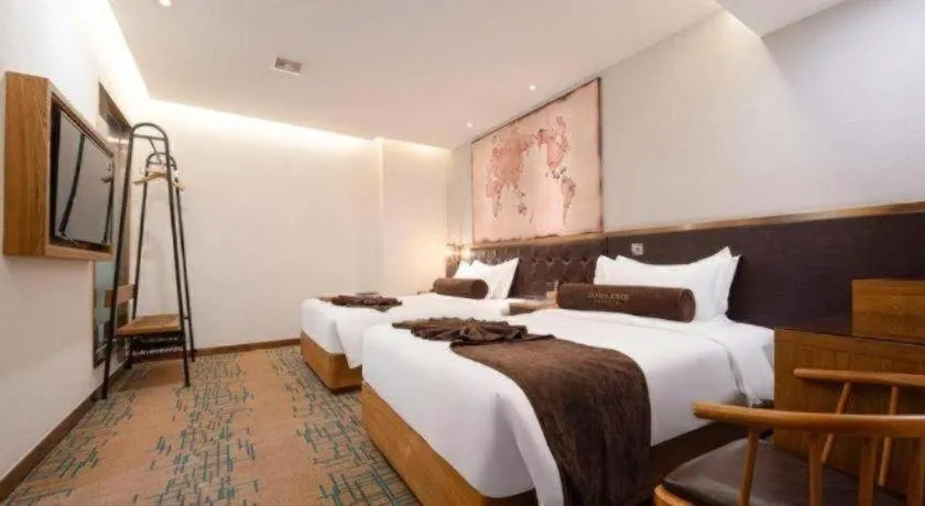 Bed in James Joyce Coffetel·Shenyang North Railway Station Shifu Square