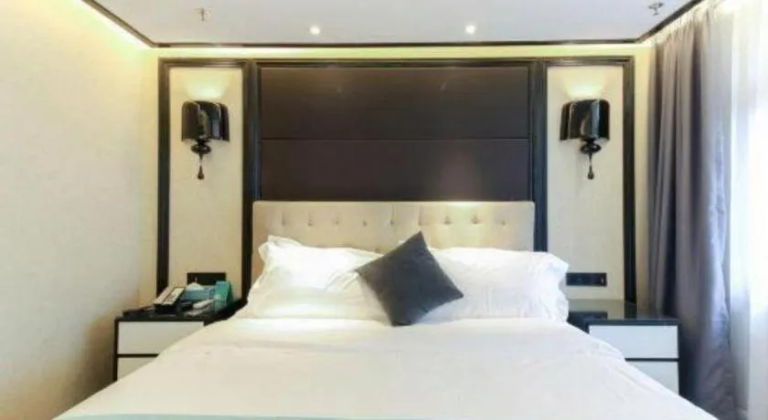 Bed in Xana Hotelle·Nanchang Bayi Square Metro Station