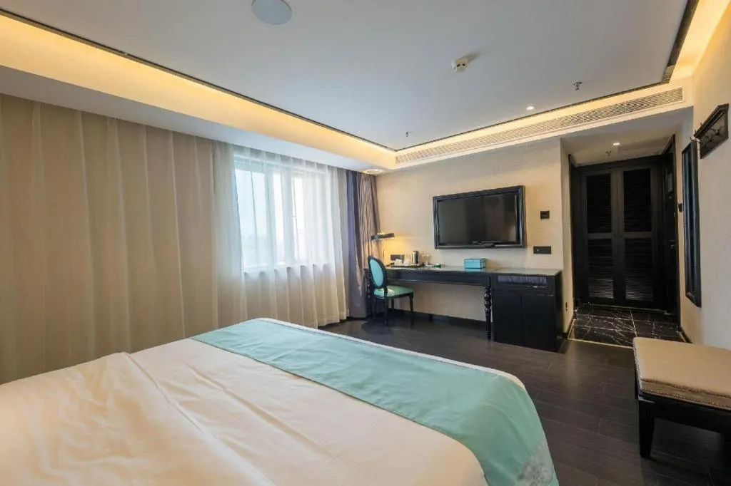 Bed in Xana Hotelle·Nanchang Bayi Square Metro Station